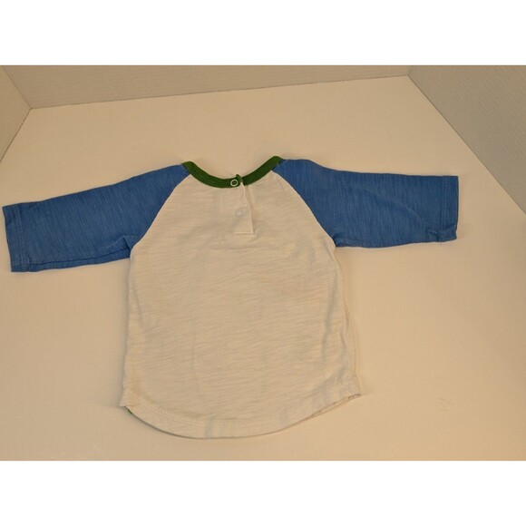 Mud Pie 12-18mth Green/Blue One First Birthday Dinosaur t-shirt - Picture 4 of 4